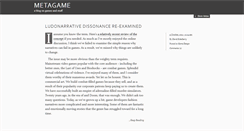 Desktop Screenshot of metagame.org